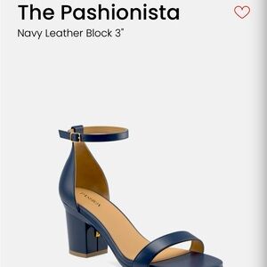 Pashion Footwear “Pashionista” Convertible sandal. Size 5 NWOT